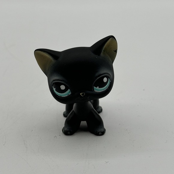 Littlest Petshop Pet Shop LPS Authentic Authentique cat Shorthair European 19 : Achat occasion | Figurines Hasbro Vert Plastique 6 ans - 8 ans État moyen